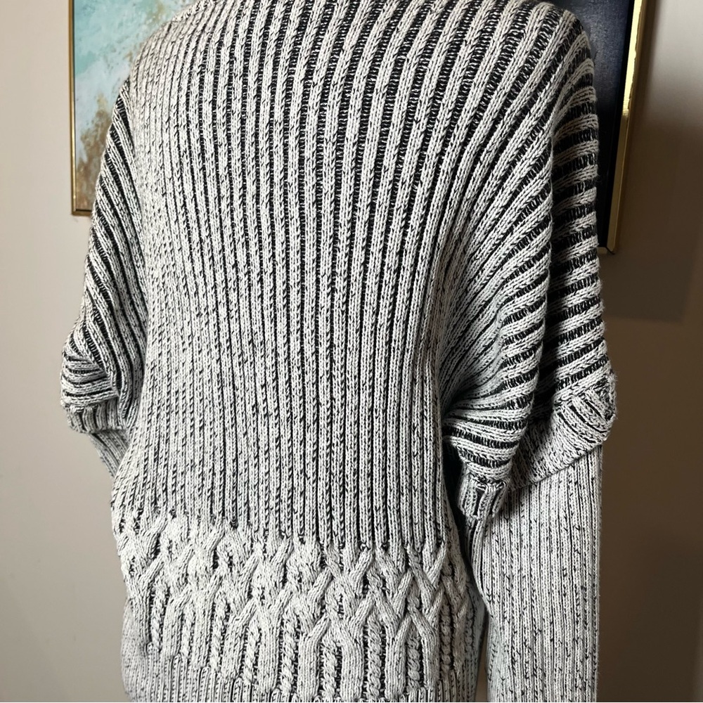 DKNY Jeans Herringbone Sweater - Picture 6 of 10